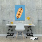 American Hot Dog // Rosi Feist (26"W x 18"H x 0.75"D)