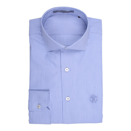 Kipling Woven Shirt // Blue (Euro: 39)