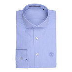 Kipling Woven Shirt // Blue (Euro: 43)