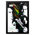 Cast Signed Movie Poster // The Fast And The Furious