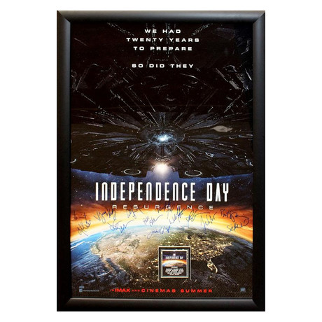 Independence Day // Signed Film Poster