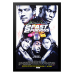 Cast Signed Movie Poster // 2 Fast 2 Furious