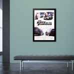 Cast Signed Movie Poster // The Fate Of The Furious