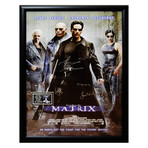 Signed Movie Poster // The Matrix