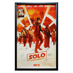 Framed Autographed Poster // Solo: A Star Wars Story // Poster I
