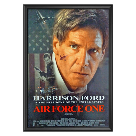 Framed Autographed Poster // Air Force One
