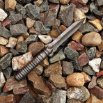 Damascus Tri Dagger // FRB-301117