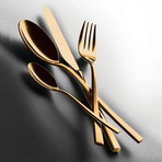 CUTLERY SET // FIRENZE "ORO" // 24 PCS