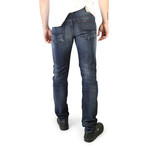 Buster Distressed Jeans // Blue (31WX32L)