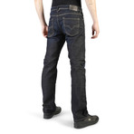 Larkee Dark Faded Jeans // Blue (28WX32L)