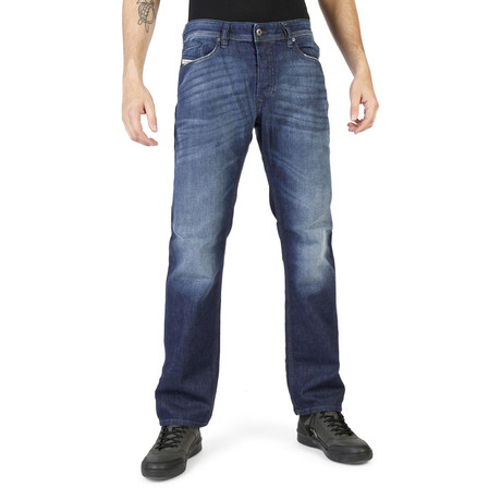 Waykee Gradient Fade Jeans // Blue (27WX32L)