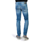 Sleenker Skinny Faded Jeans // Blue (29WX32L)