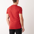 Assembly Line Tee // Red Rust (XL)