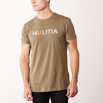 Mulitia Type Tee // Olive (XL)