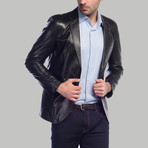 Marco Leather Jacket // Black (S)