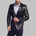 Marco Leather Jacket // Black (S)