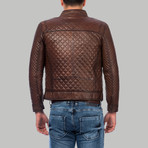 Franco Leather Jacket // Antique Brown (XS)