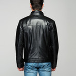 Costanza Leather Jacket // Black (S)