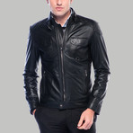 Giovanni Leather Jacket // Black (S)