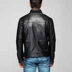 Roberto Leather Jacket // Black (S)