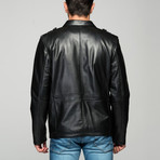 Alessio Leather Jacket // Black (S)