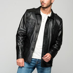 Alessio Leather Jacket // Black (XS)