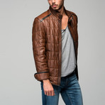 Astore Leather Jacket // Antique Brown (L)