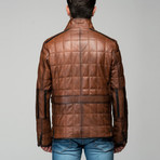 Astore Leather Jacket // Antique Brown (L)