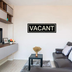 Vacant // PI Studio (12"W x 36"H x 0.75"D)