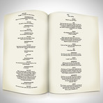 Edward Scissorhands Script // Limited Edition // Custom Frame