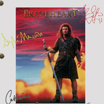 Braveheart Script // Limited Edition // Custom Frame