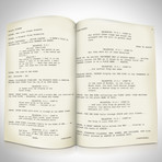 Lord Of The Rings: The Fellowship Of The Ring Script // Limited Edition // Custom Frame