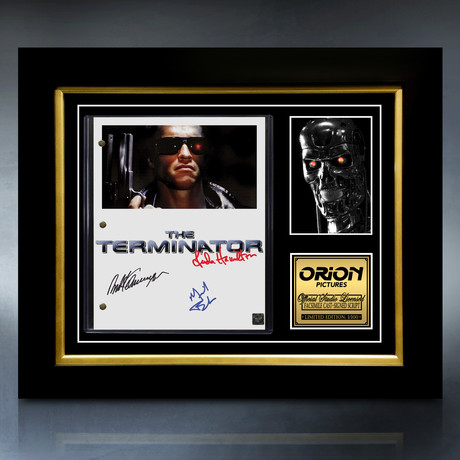 The Terminator Script // Limited Edition // Custom Frame
