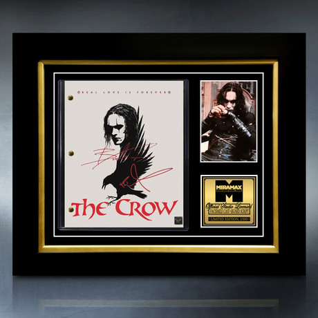 The Crow Script // Limited Edition // Custom Frame