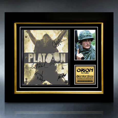 Platoon Script // Limited Edition // Custom Frame