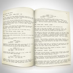Schindler's List Script // Limited Edition // Custom Frame