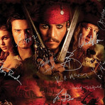 Pirates Of The Caribbean: The Curse Of The Black Pearl Script // Limited Edition // Custom Frame