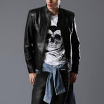 Antonio Leather Jacket // Black (S)