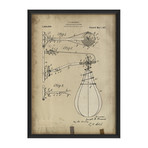 Morando Punching Bag Platform Patent // White