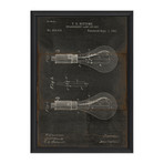 Bottome Lamp // Black (12.625"W x 17.125"H x 1.125"D)