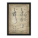 Wunderlich Lamp // White (12.625"W x 17.125"H x 1.125"D)