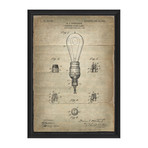 Stakelbeck Lamp // White (12.625"W x 17.125"H x 1.125"D)