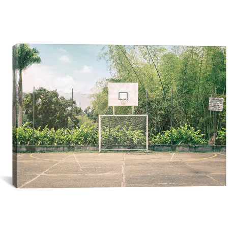 Streetball Courts 2 // Manizales, Colombia // Joe Mania (18"W x 26"H x 0.75"D)