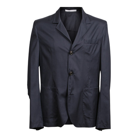 Rolling 3-Button Sports Coat // Navy (Euro: 44)
