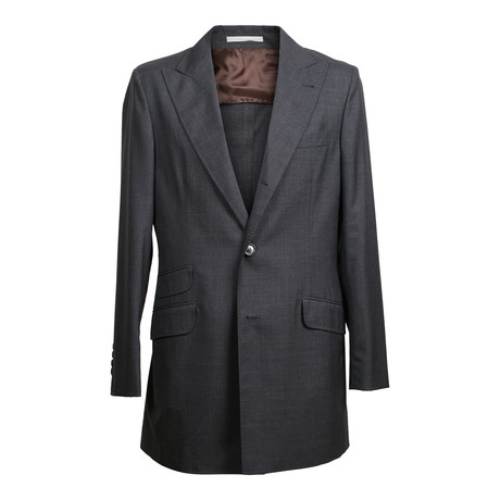 Rolling 3-Button Overcoat // Gray (Euro: 48)