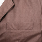 Rolling 3-Button Sports Coat // Brown (Euro: 52)