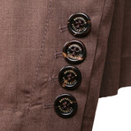Rolling 3-Button Sports Coat // Brown (Euro: 52)