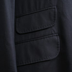Rolling 3-Button Overcoat // Navy (Euro: 48)