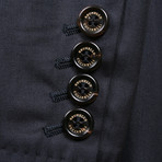 Rolling 3-Button Overcoat // Navy (Euro: 48)