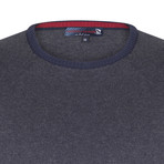 Jase Pullover // Navy + Gray (S)